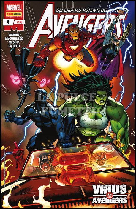 I VENDICATORI # 108 - AVENGERS 4